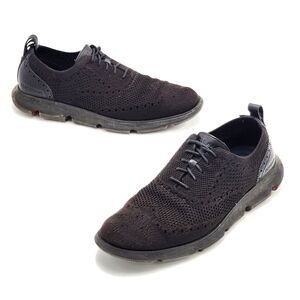 Cole Haan 4.Zerogrand Oxford Black StitchLite Sneakers Shoes Men's Size 10